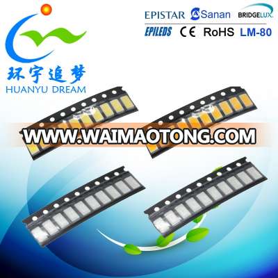 white color Epistar 60lm 3.0v led 5730 smd for led strip light smd5730 led datesheet 0.5w 1.0w