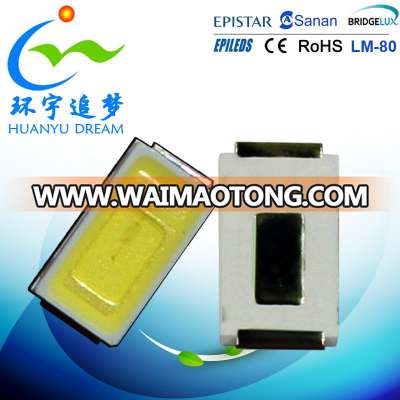 5730 Epistar led chip 0.2w 0.5w 1.0w CRI80 High lumen white color 5730 led