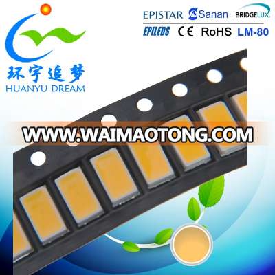 smd5730 led taiwan epistar chip high brightness led 5730 led chip lm-80 SGS with 3 years warranty